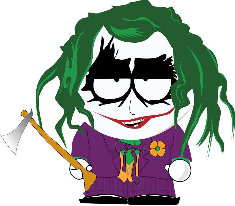Penyertaan Peraduan #16 untuk                                                 The Joker (Batman's Villain) In Adobe Illustrator
                                            