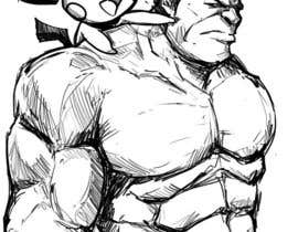 #4 for Pichu ( pokemon ) sitting on the Hulk&#039;s shoulder. af xunedaryl