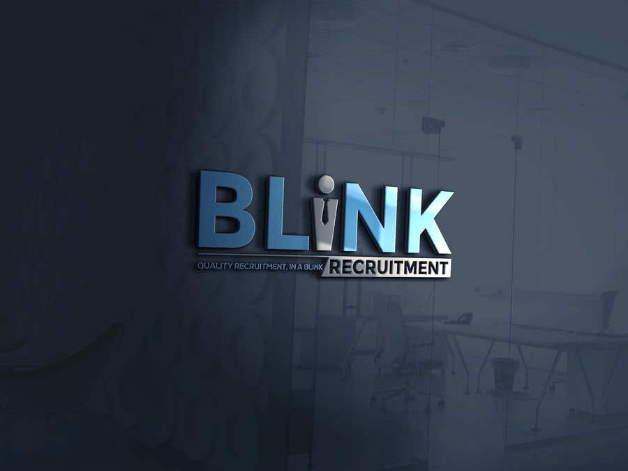 Contest Entry #5 for                                                 New recruitment agency 'Blink Recruitment' specialising in catering and transport personnel needing logo design
                                            