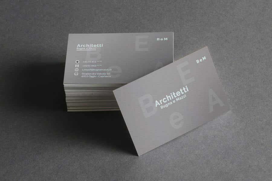 Konkurrenceindlæg #743 for                                                 Architects business card
                                            