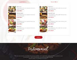 #50 para Create UI and graphics for a web site of a restaurant de saidesigner87
