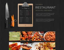 #39 para Create UI and graphics for a web site of a restaurant de mithu2219146