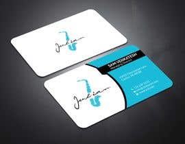 #65 ， Design business cards for musician - Saxophone - Logo available 来自 sohelrana210005