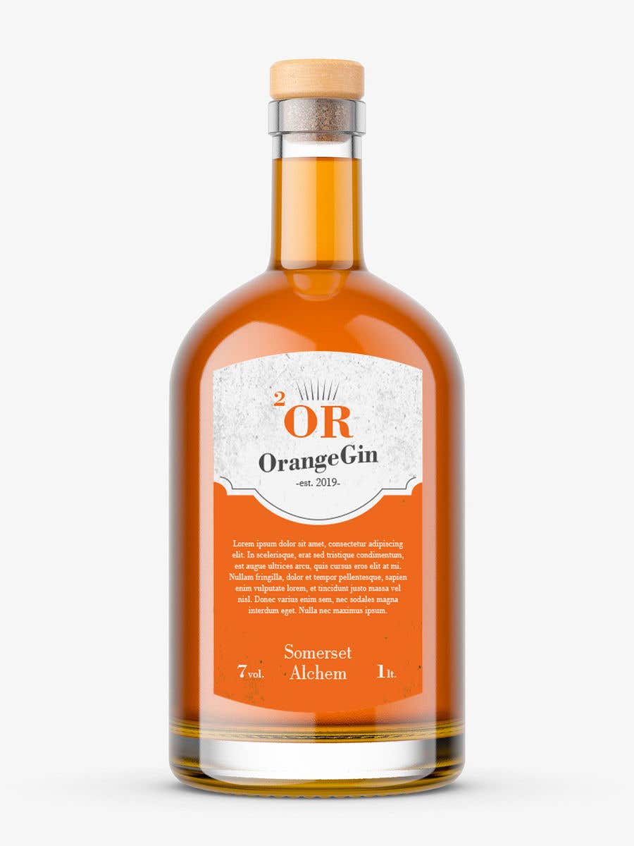Konkurrenceindlæg #8 for                                                 Label for liquor company
                                            