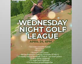 Nambari 7 ya Event poster - golf league na kabirpreanka