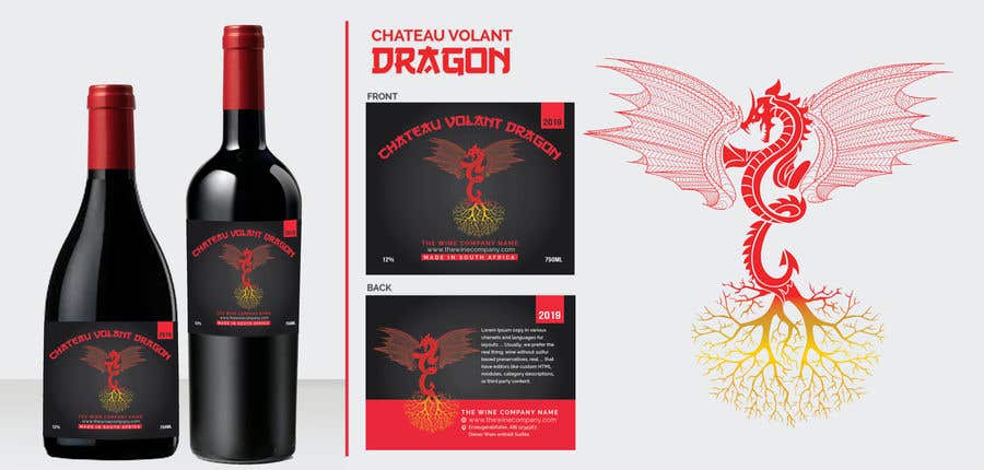 Wettbewerbs Eintrag #46 für                                                 Wine Label Design for Chinese market
                                            