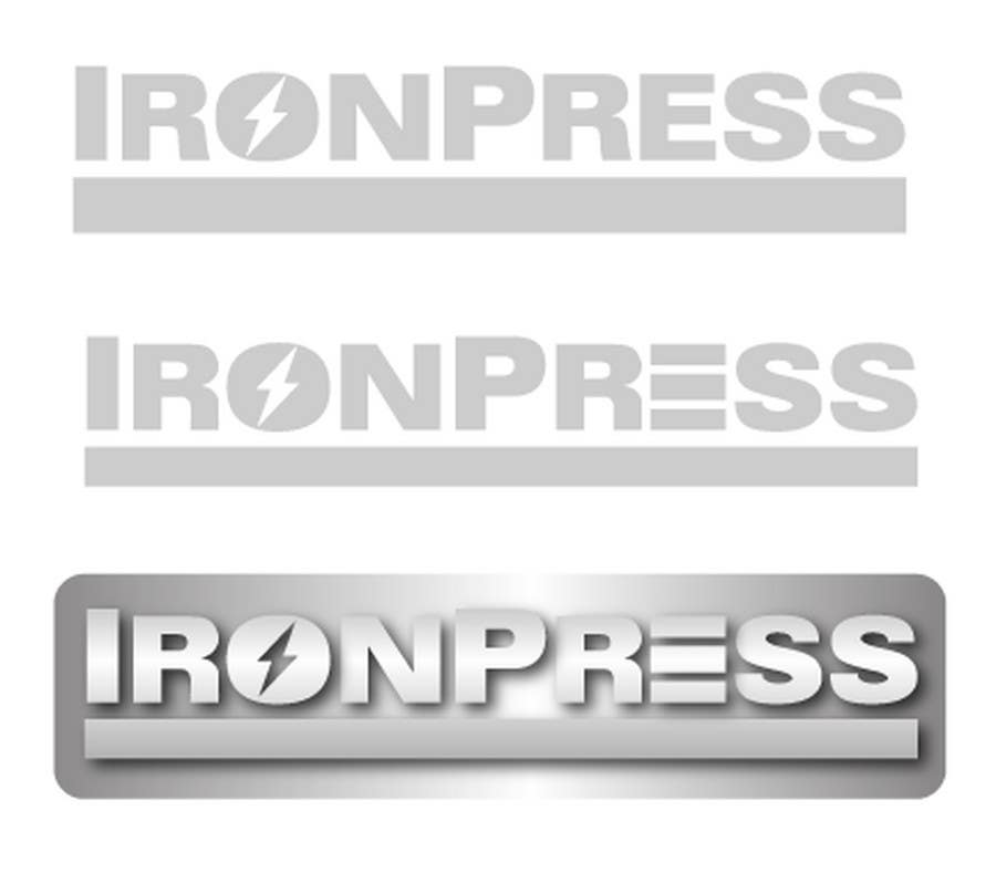 Participación en el concurso Nro.79 para                                                 Logo Design for IronPress
                                            