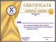 Kilpailutyön #7 pienoiskuva kilpailussa                                                     Design a certificate
                                                