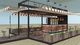 3D Design 参赛作品 ＃27 为 I need an approximate layout of a trailer converted into a bar. The trailer is 8m x 2.1m. Must have a bar for serving drinks and seating area. Designer can send the layout, front view, side view or possibly 3d model.