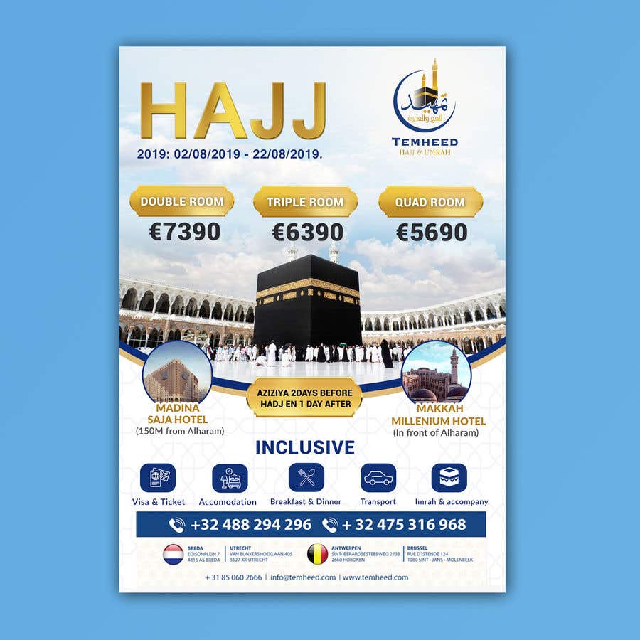 Konkurrenceindlæg #43 for                                                 New Flyer Hajj 2019 (Belgium)
                                            