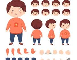 #1 untuk Character design of cute kids for childrens animation oleh ReadyPlayer01