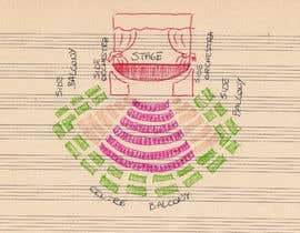 #61 for Hand drawn seating plan (multiple winners!) af barbarabacci