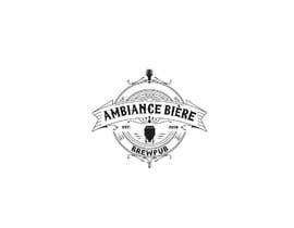 nº 129 pour Logo for a brewpub called &quot;Ambiance bière&quot; par Newjoyet 