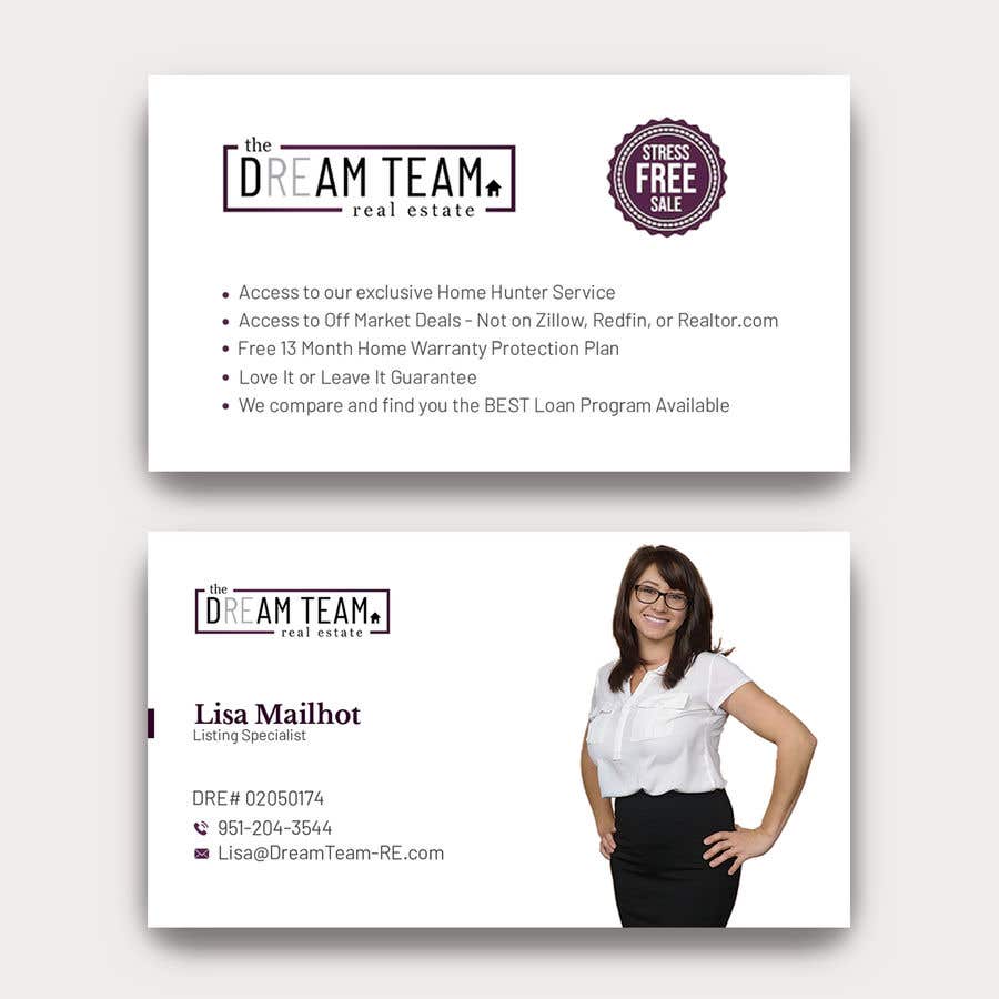 Contest Entry #309 for                                                 Business Cards for our Team
                                            