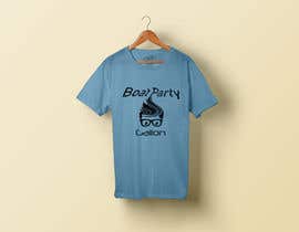 Nro 301 kilpailuun Tshirt design for a boat party käyttäjältä monira621