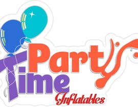 kazitauhid8님에 의한 Party Time Inflatables Logo Design을(를) 위한 #3