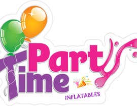 #2 for Party Time Inflatables Logo Design by Omnia9910