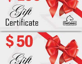#13 for Add values to gift voucher by Ubaidbaloch