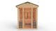 Miniatura da Inscrição nº 7 do Concurso para                                                     3D model of wood and glass
                                                