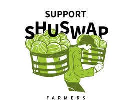 #25 for Support Shuswap Farmers - tote bag design by bramanditaiqbal