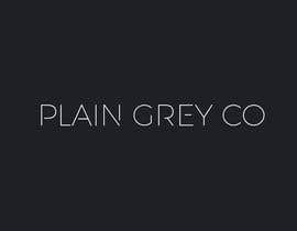 #126 for Logo design - Plain Grey Co by nachitart