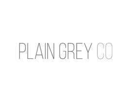 #108 for Logo design - Plain Grey Co by freelancerfarabi