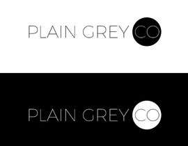 #112 za Logo design - Plain Grey Co od activedesigner99