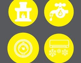 #39 для Need icon for Air, water, heat and thermostats&amp;zoning від abdullahifrit