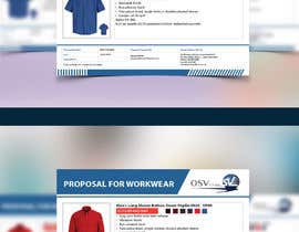 #25 para Workwear Proposal Design de golammostofa6462