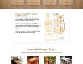 #9 para create professional landing page design for woodwork por toka2323
