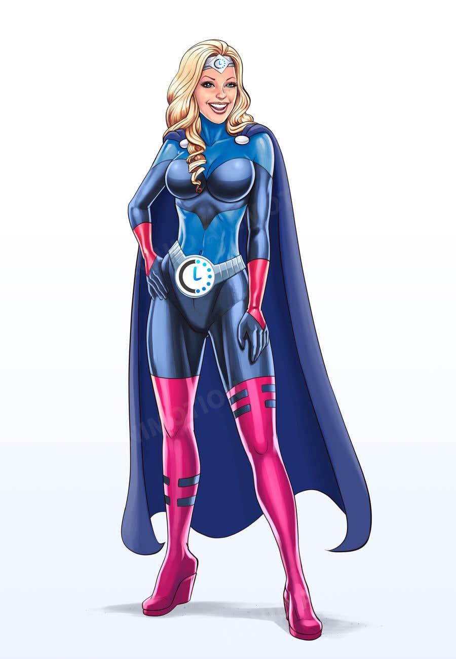 Proposition n°24 du concours                                                 Realistic female superhero character - JP
                                            