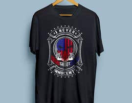 #69 för T shirt design for Americans Guns lovers av hasembd