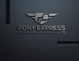 #82 para Logo for a Transporation Company, “PONY Express Ltd.” por arafatrahaman629