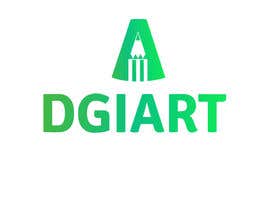 #32 för Redesign -  current logo DGIART av vishak619