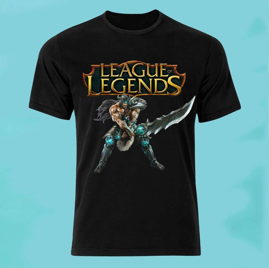 Participación en el concurso Nro.17 para                                                 League of legends T Shirt
                                            