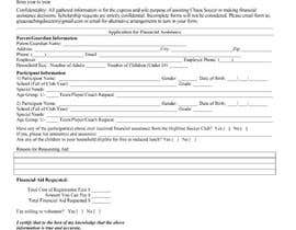 #8 URGENT Need financial aid form created PDF részére SriniEngg által