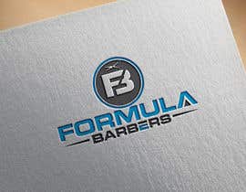 #6 для Logo and graphic design for Formula Barbers від biswaslimon
