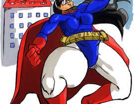 #26 for Cartoon digital painting of my best friend in Superhero mode by tsl85