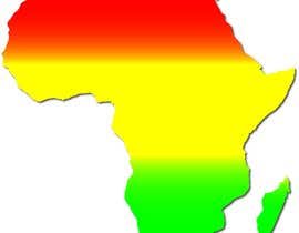 #4 for A high quality Logo of Africa containing the colours red,gold and green by parttimechon
