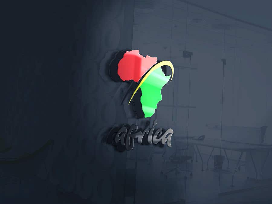 Proposition n°20 du concours                                                 A high quality Logo of Africa containing the colours red,gold and green
                                            
