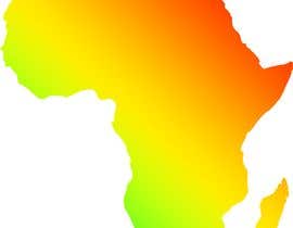 #10 for A high quality Logo of Africa containing the colours red,gold and green by mqadry