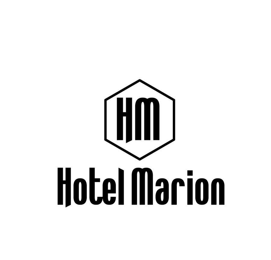 Bài tham dự cuộc thi #388 cho                                                 Modern logo for a boutique hotel. Named Hotel Marion
                                            