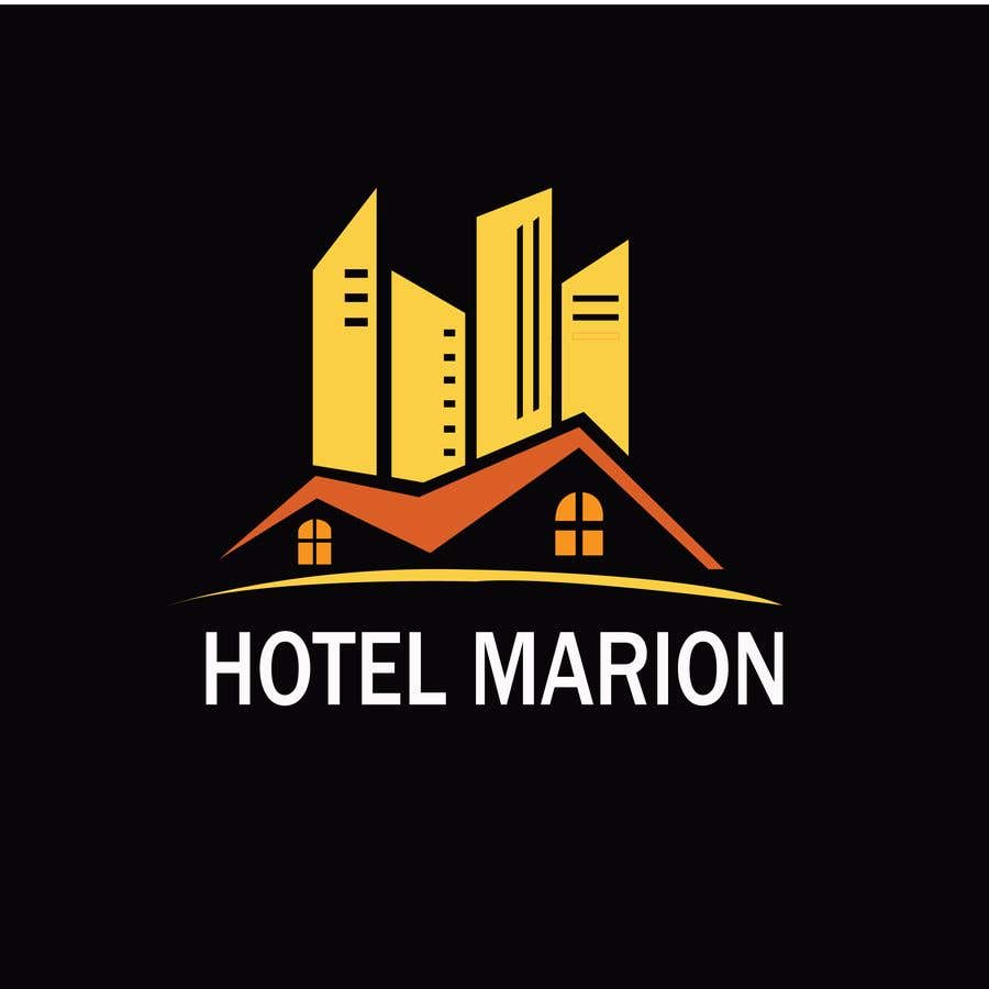 Kilpailutyö #174 kilpailussa                                                 Modern logo for a boutique hotel. Named Hotel Marion
                                            