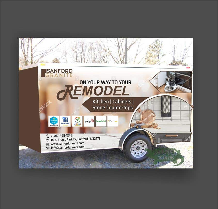 Kilpailutyö #25 kilpailussa                                                 Vehicle Wrap Design for Kitchen Remodel
                                            