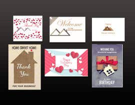#14 for Build 10 greeting cards fo real estate campaign by sreerup1988