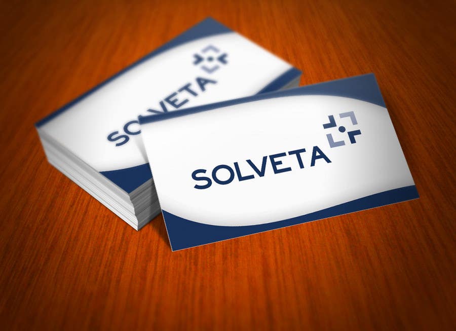Natečajni vnos #27 za                                                 Letterhead, Envelopes, Business Cards and more for Solveta
                                            