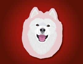 #30 para Vectorized Samoyed Dog Images - Graphic Design Project de shiekhrubel