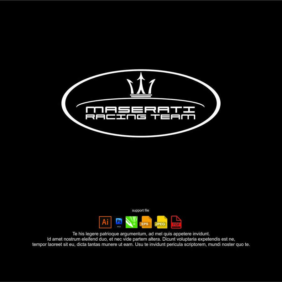 Proposition n°1 du concours                                                 Maserati Racing Team - Corporate Identity
                                            