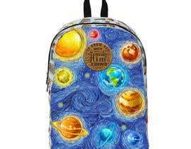 #66 untuk Van Gogh-Inspired, Hand-Painted Planets Backpack Design oleh parthamikh
