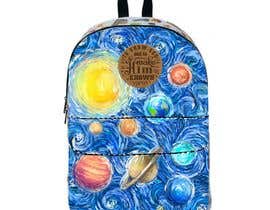 #74 untuk Van Gogh-Inspired, Hand-Painted Planets Backpack Design oleh LizaShtefan